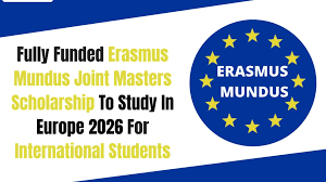 Erasmus Mundus Joint Master’s Scholarship 2025 – Study Across Europe Fully Funded